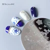 5.6cm Round Christmas Nail Stamping Plates Snowflake/Star/Leaf Stamping For Nail Stencils Printing Template Stamp Nail Art Tools 6