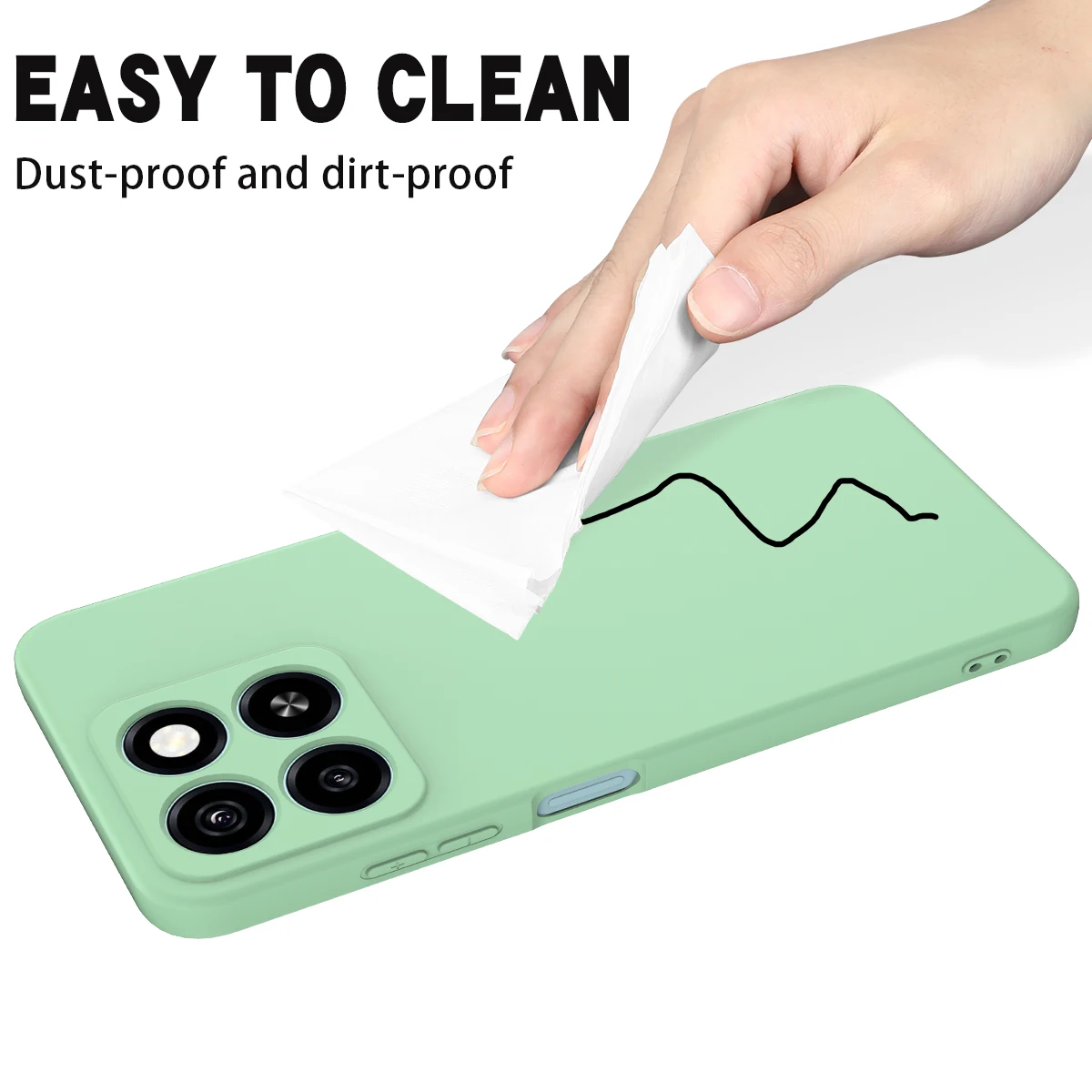Silicone Soft TPU Protective Phone Case
