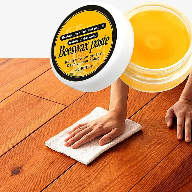 Wood Seasoning Beeswax Beeswax Wood Protector Natural Furniture Cleaner Protector 3g For Home Furniture