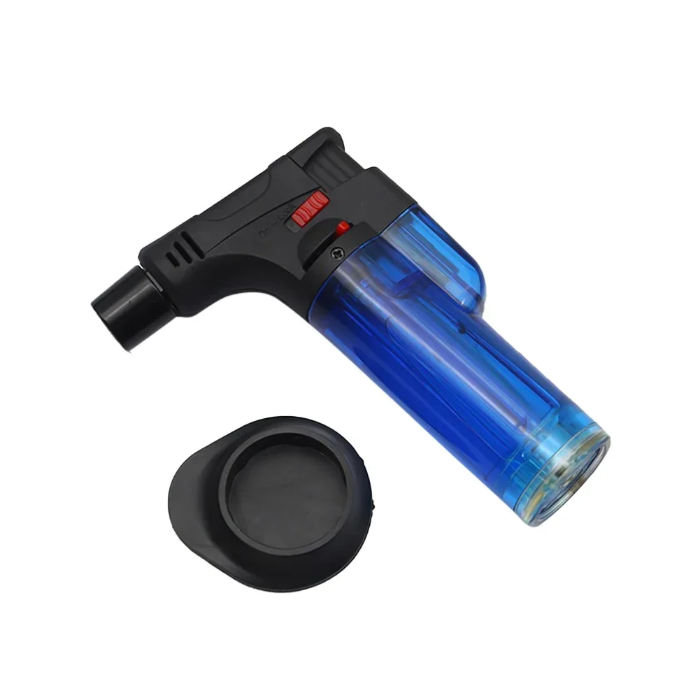 Fashion Butane Lighter Torch Refillable Adjustable Flame Lighter Chef Cooking Torch BBQ Ignition Picnic Tool Mini Lighters bbq lighter butane gas lighter cigarette lighter