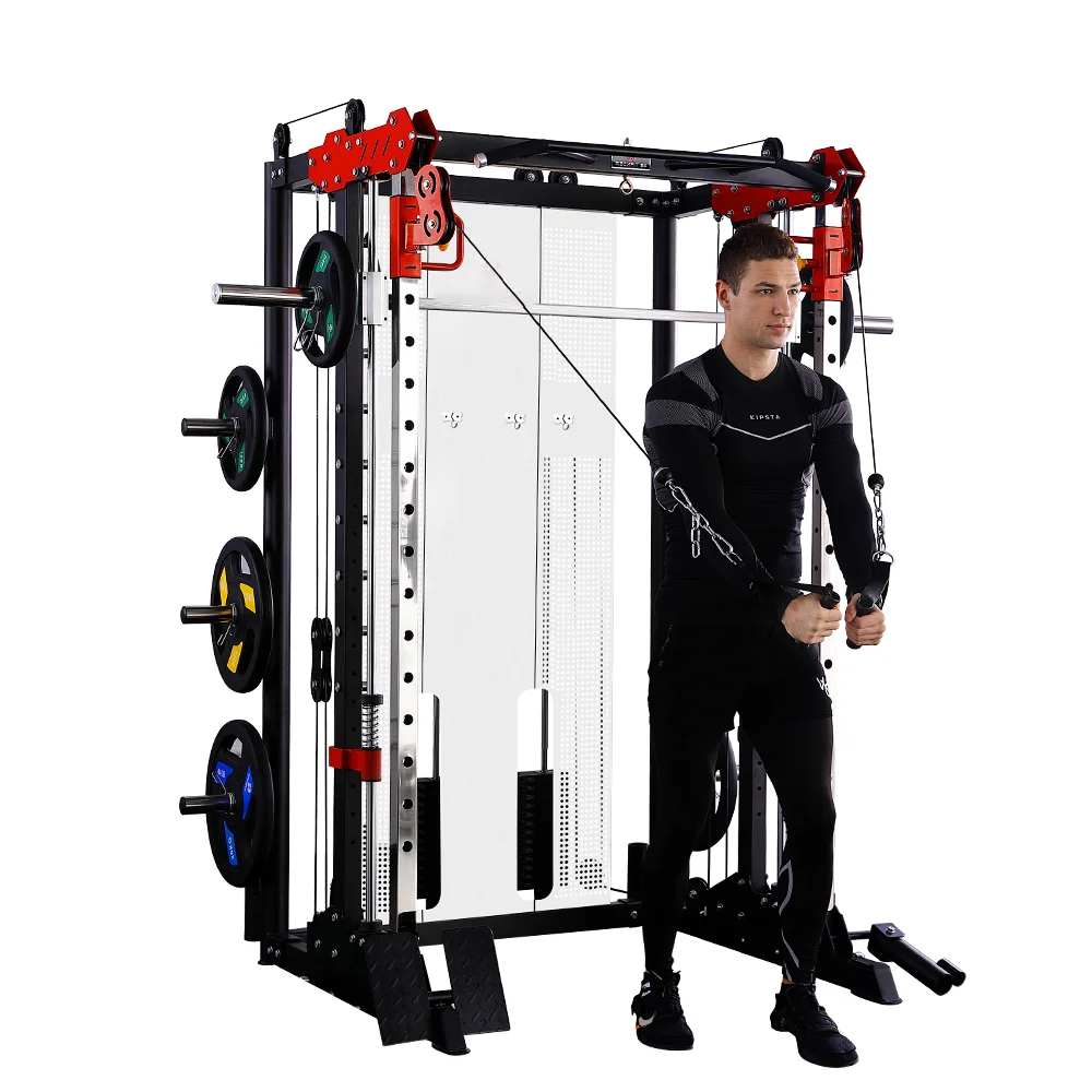 Attrezzatura Per Il Fitness Multifunzionale Smith Machine Power Rack