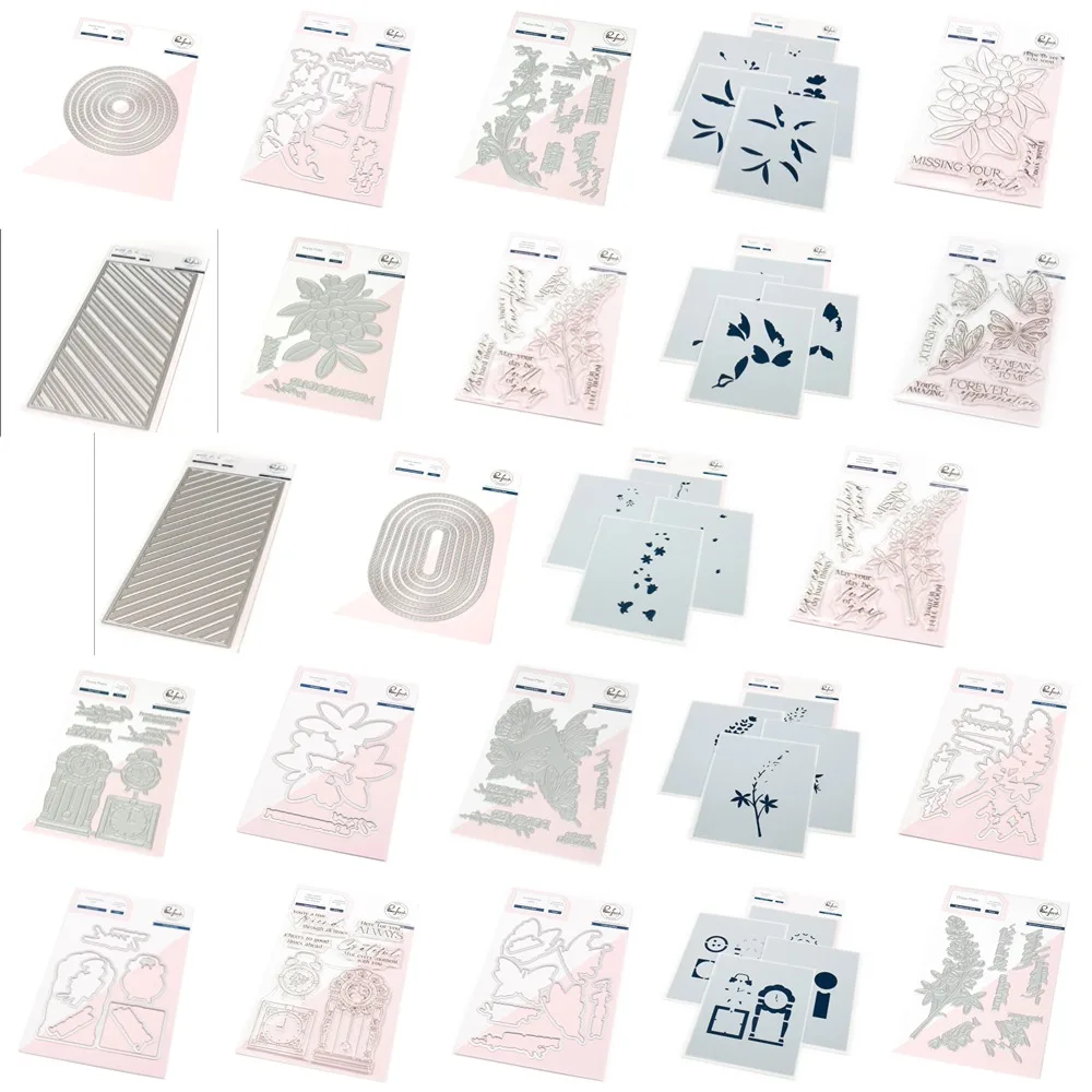 Cutting Hot foil Scrapbook Diary Decoration Stencil Embossing Template Cakes and flowers DIY Greeting Card Handmade Stickers Scrapbooking Supplies Embossing Stamps Metal Cutting Die