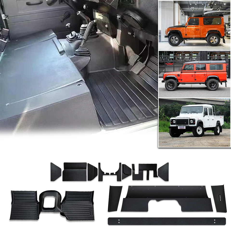 防水カーフロアマット使用ランドローバーディフェンダー300 tdi 防水カーフロアマット使用ランドローバーディフェンダー300 tdi