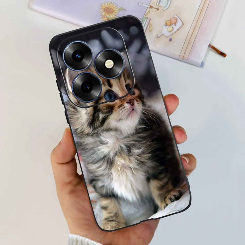 Fashion Elegant Painted Soft Silicone TPU Phone Back Cover
