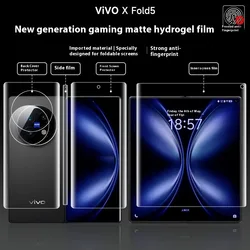 Matte Hydrogel Soft TPU Full Body Screen Protector - 4 - in - 1 Film - 4 in 1 (Vivo X Fold5)