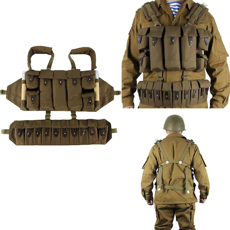 Outdoor Sport Soviet Russia Tactical Vest Military R22 Chest Hanging 56  Punch Carrying Gear Equipped Lifchik-2 - AliExpress