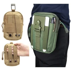 High QualityTactical Waist Bag Waist Men Outdoor Sports Running Phone Holder Case Camo Hunting Outdoor Tool EDC Molle Pouch