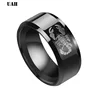 UAH Punk Scorpion Stainless Steel Male Retro Ring Scorpion Pattern Stainless Steel Titanium Rings for Men Jewelry 2