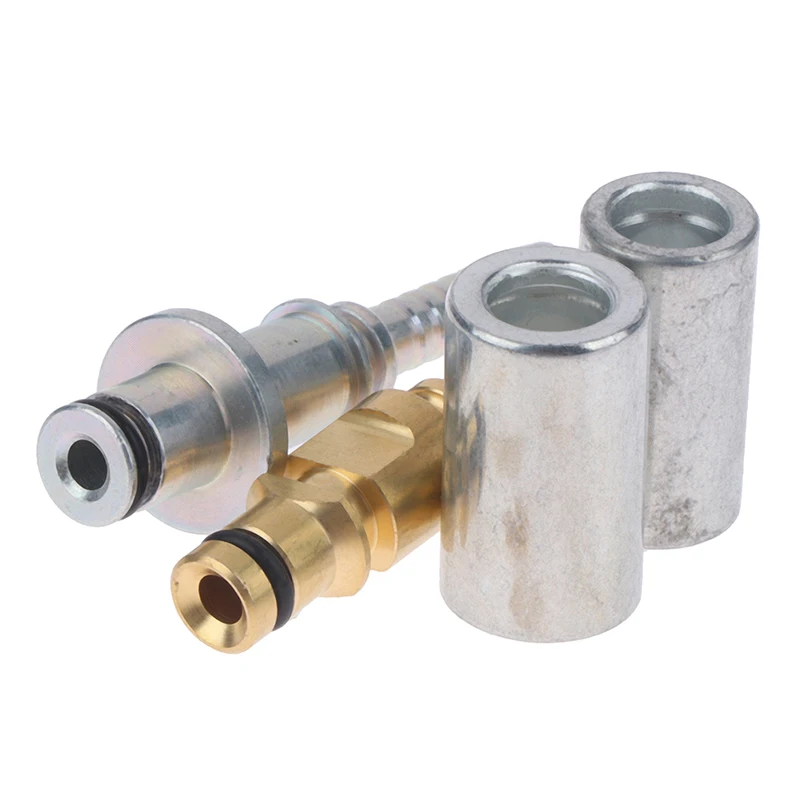 Karcher 압력 세척기 파이프 팁 수리 커넥터 어댑터 자동차 액세서리 용 슬리브가있는 1pcs 호스 플러그 피팅