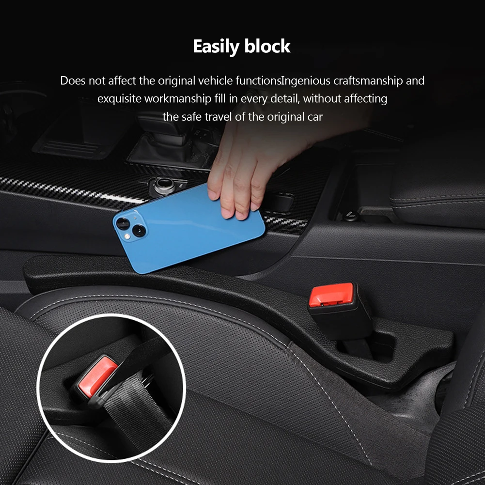 Car Seat Gap Filler Universal Auto Seat Side Blocker Interior Seat Crevice  Blocker Bar Seam Filling Tool Anti Fall Accessories
