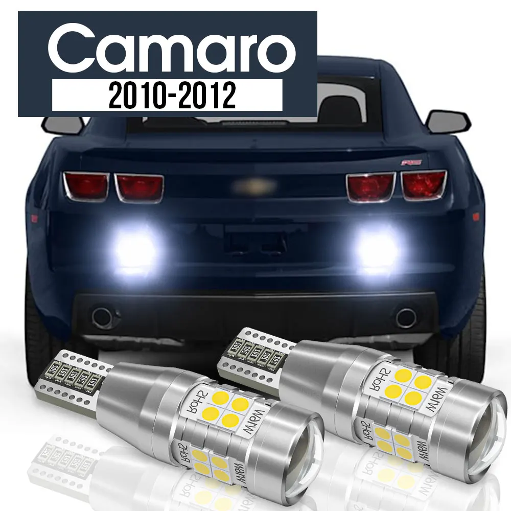 

2pcs LED Backup Light Reverse Lamp Blub Canbus Accessories For Chevrolet Camaro 2010 2011 2012