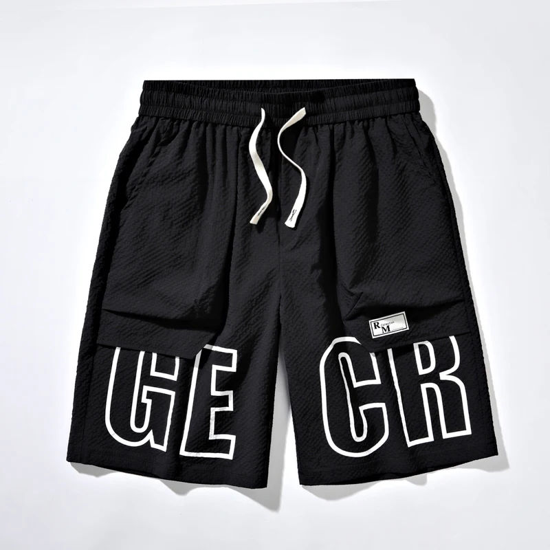 2024 Men Casual Shorts Summer Running Shorts Jogging Sport Short Drawstring Loose Dry Gym Sports Shorts