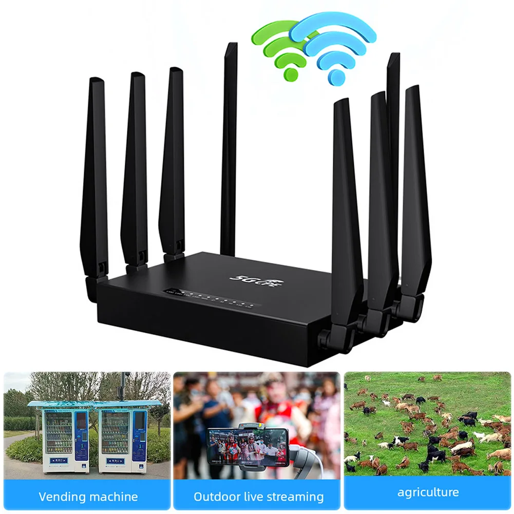 Sda Router 5g-cpe-wifi6-router-4-lan-1-wan-ports-modem-router-mit-sim-karte-solt ...