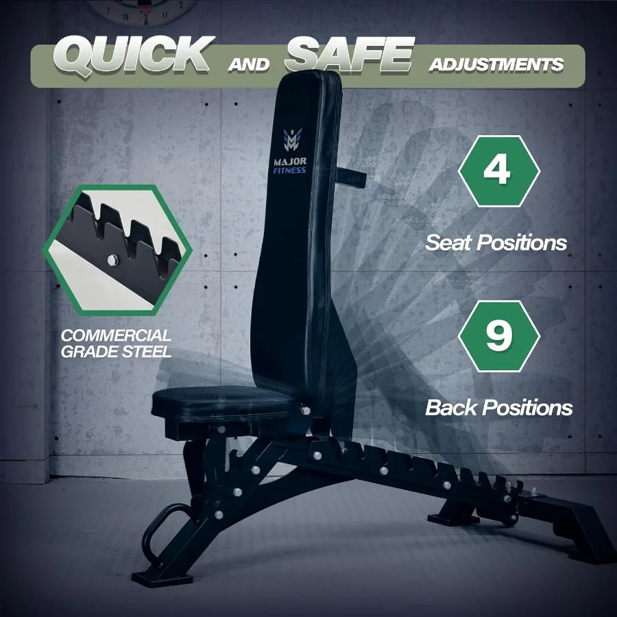 Adjustable Strength Training Bench 4