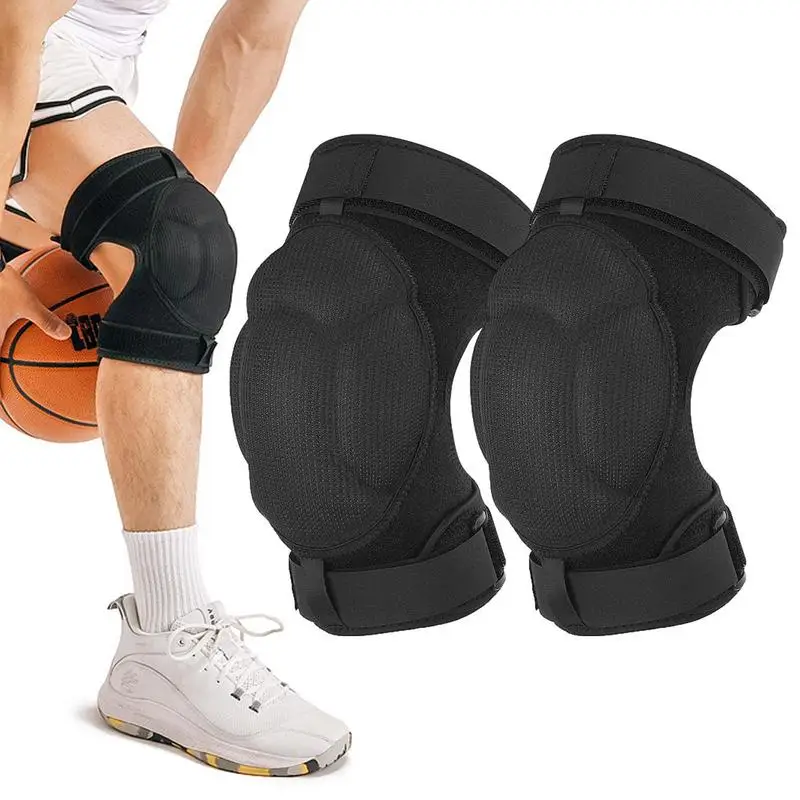 

Knee Brace Volleyball Knee Pads For Men And Women For Collision Avoidance 1 Pair Thick Sponge Buffer Knee Brace For Working Out