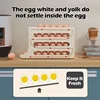 2/1pcs Refrigerator Rolling Egg Storage Box 5