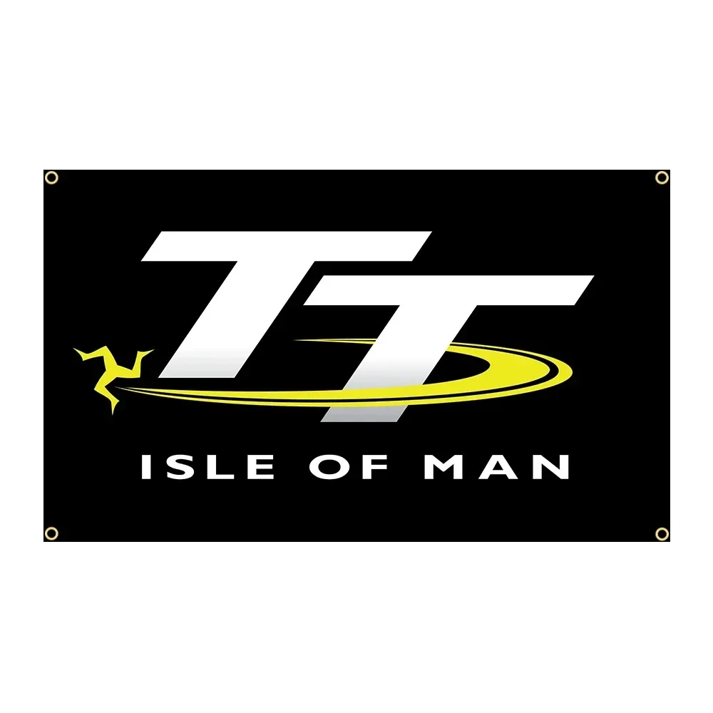 

Q 90x150cm TT Isle Of Man Motorcycle Flag Polyester Printed - Ft Flags Decor,flag Decoration Banner Flag Banner