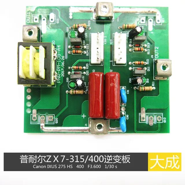 Zx7-315/400 Inverter Board Egycsöves Vezető Tábla Visszajelzéssel