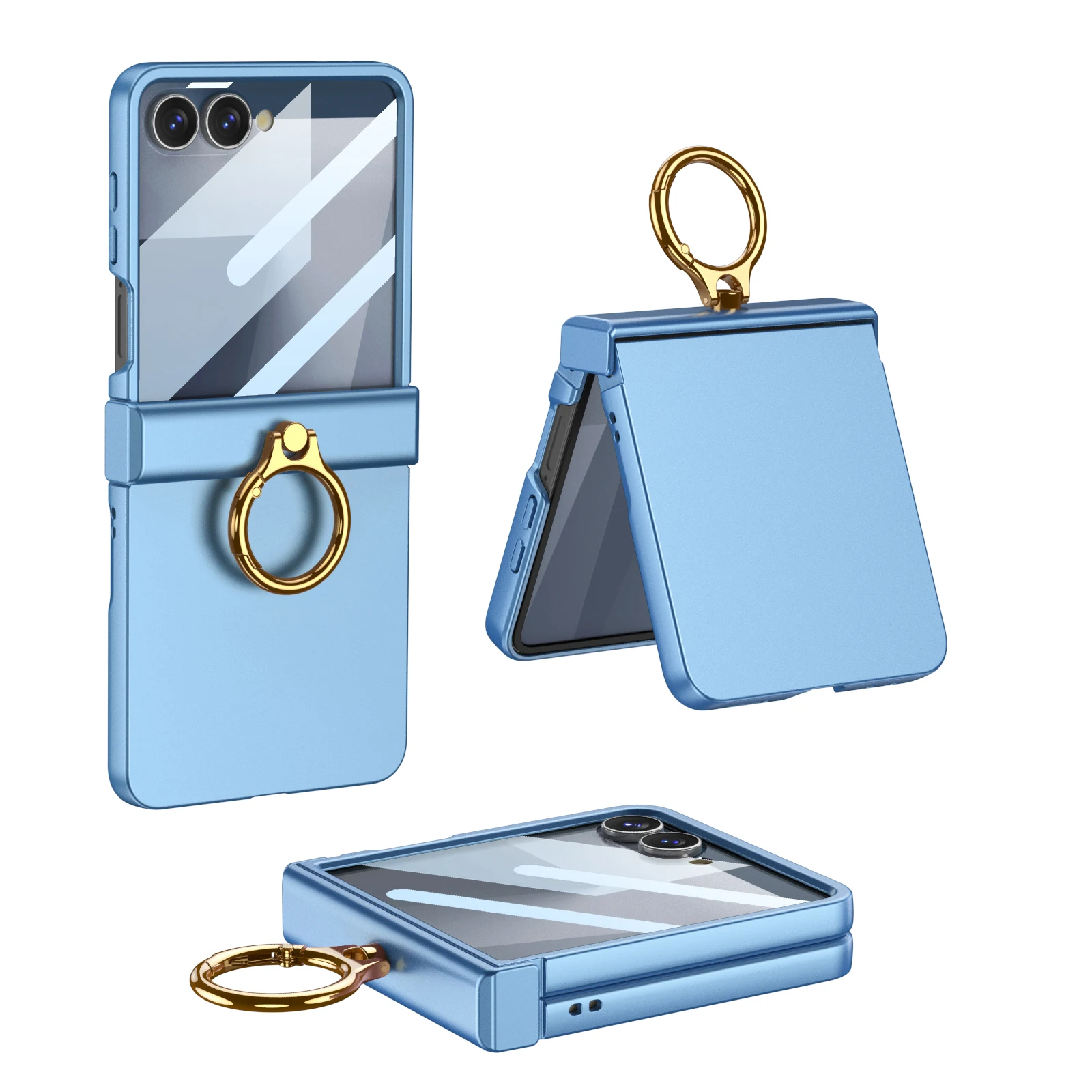 غطاء حماية نحيف و عصري لـ Samsung Z Flip 7 مع حماي...