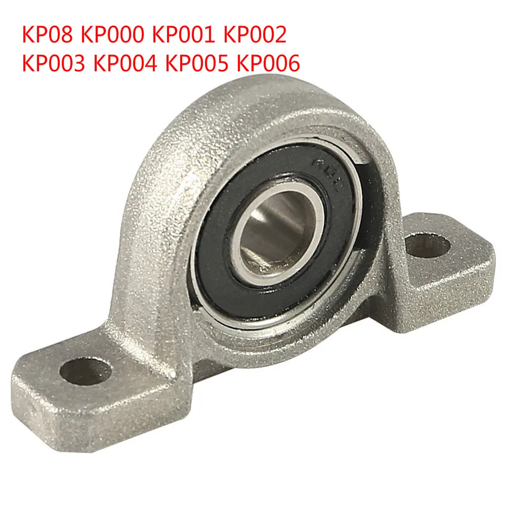 

4pcs Pillow Block Ball Bearing KP08 KP000 KP001 KP002 KP003 KP004 KP005 Bore 8-30mm Shaft Bearing Spherical Roller Mounted