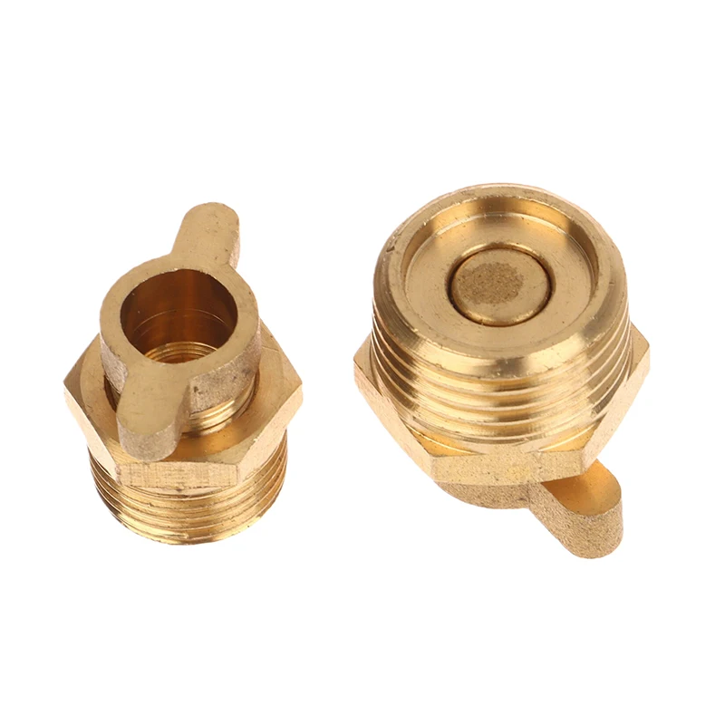 1/4 3/8 1/2 Brass Drain Valve Air Compressor Drain Valve For Air Compressor Tank Replacement Part