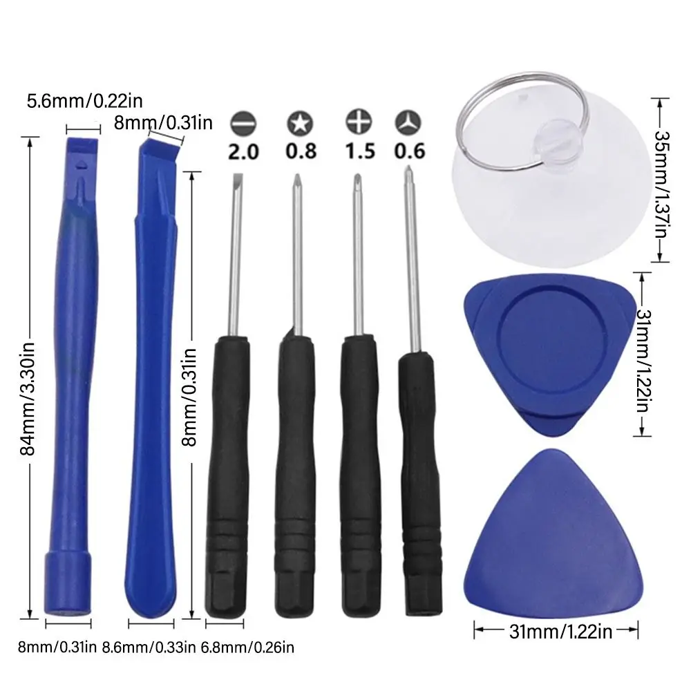 Plastic Mobile Phone Repair Tool Kit for iPhone iPad Screen Disassembly