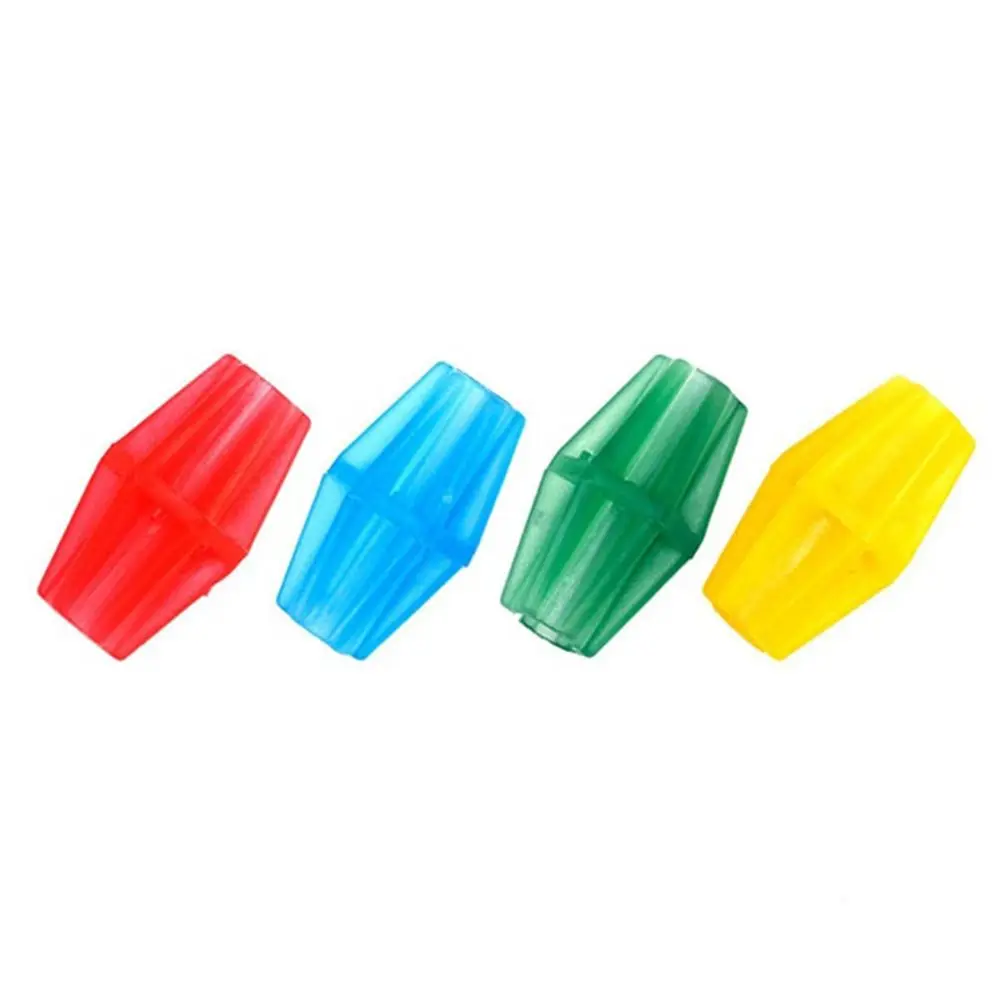 Bike Accessories 36Pcs Colorful Safety Kids Clip Bicycle Round Love Heart Stars Wheel Decoration Bead Spoke Beads