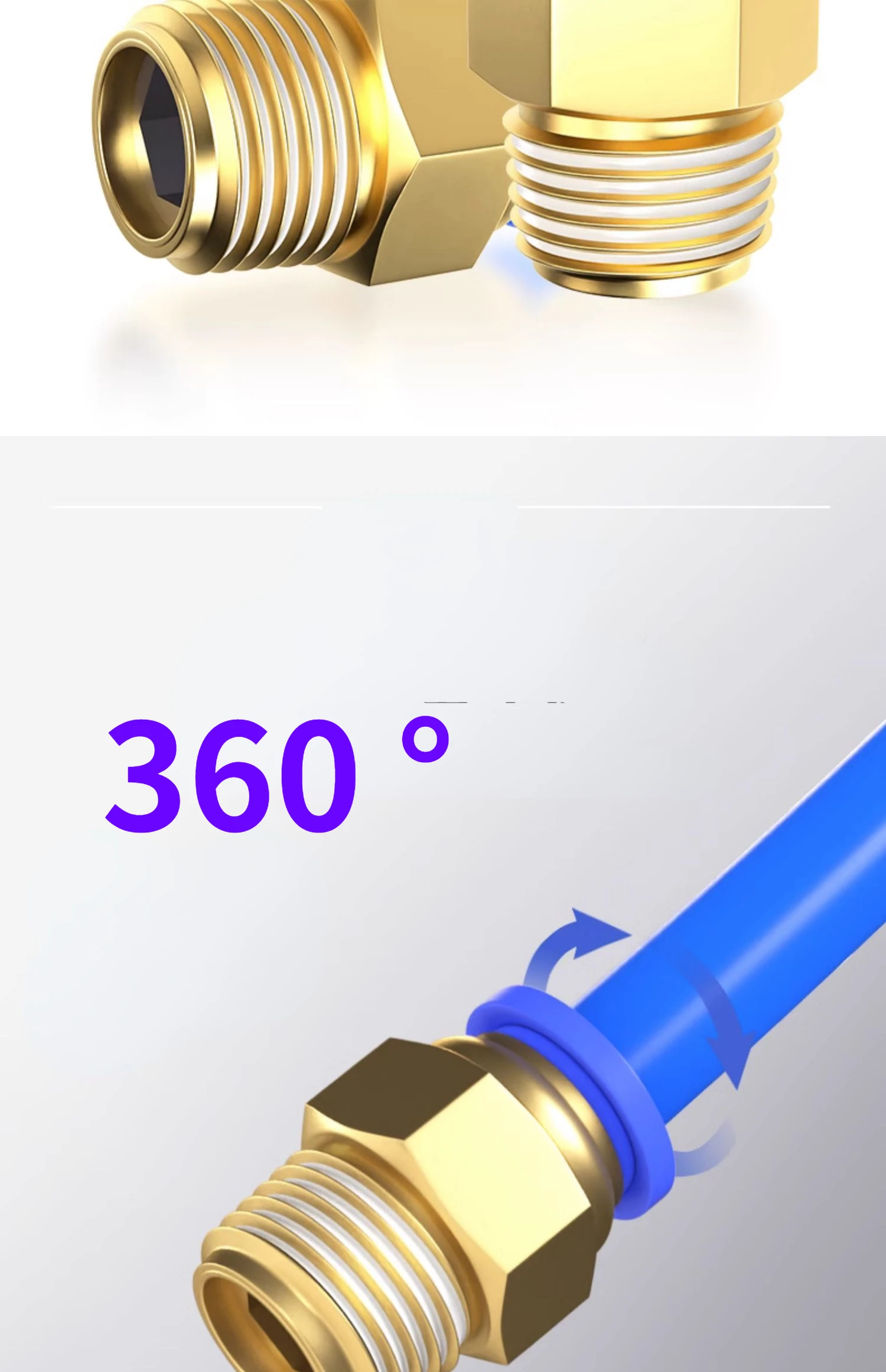 Air Connector Pipe, PC, 1, 8, 10,