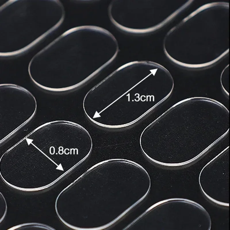 Double-sided Gel Glue Pads Self-Adhesive Mounting Dots Clear Removable Sticky Glue DIY Crafts Poster Doll Fixed No Trace Patch