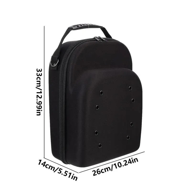 Hat Travel Case Waterproof Hard EVA Hat Carrier Case Organizer Box With Adjustable Strap Luggage Caps Carrier Hats