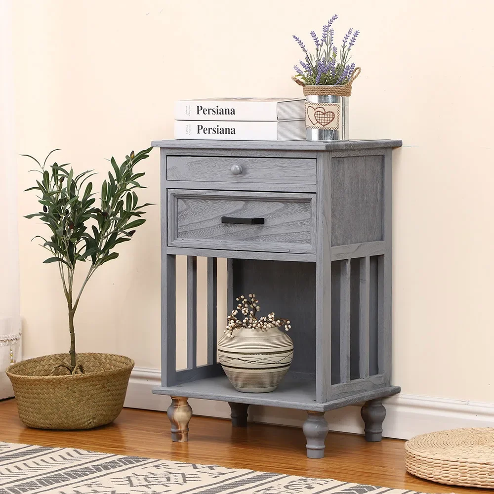 Creative Nordic Style Simple Solid Wood Cabinet for Livingroom Drawers Solid Wood Drawer Storage Cabinet Bedside Storage