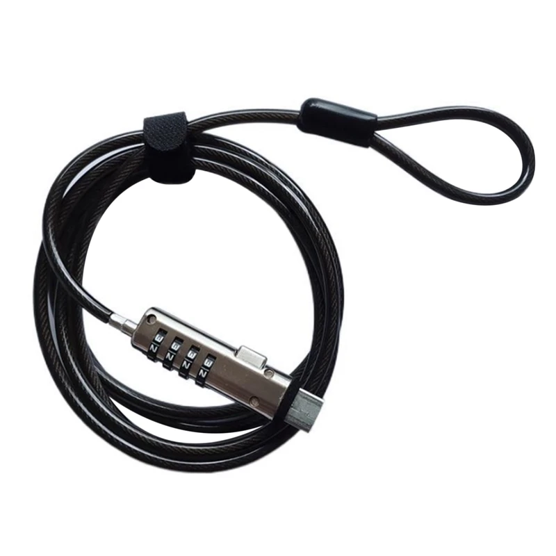 USB 번호 도난 방지 잠금 장치, 노트북, 태블릿, 프로젝터, TV의 도난 방지 기능에 사용됨