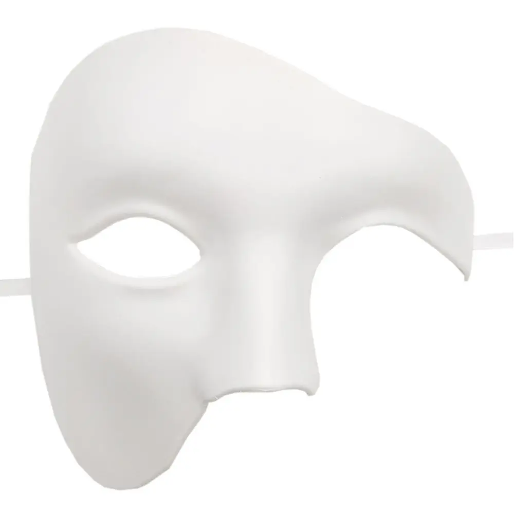 PVC Steampunk Phantom Masquerade Cosplay Mask Plastic Half Face Men/Women Punk Carnival Costume Props The Phantom Dancer Mask