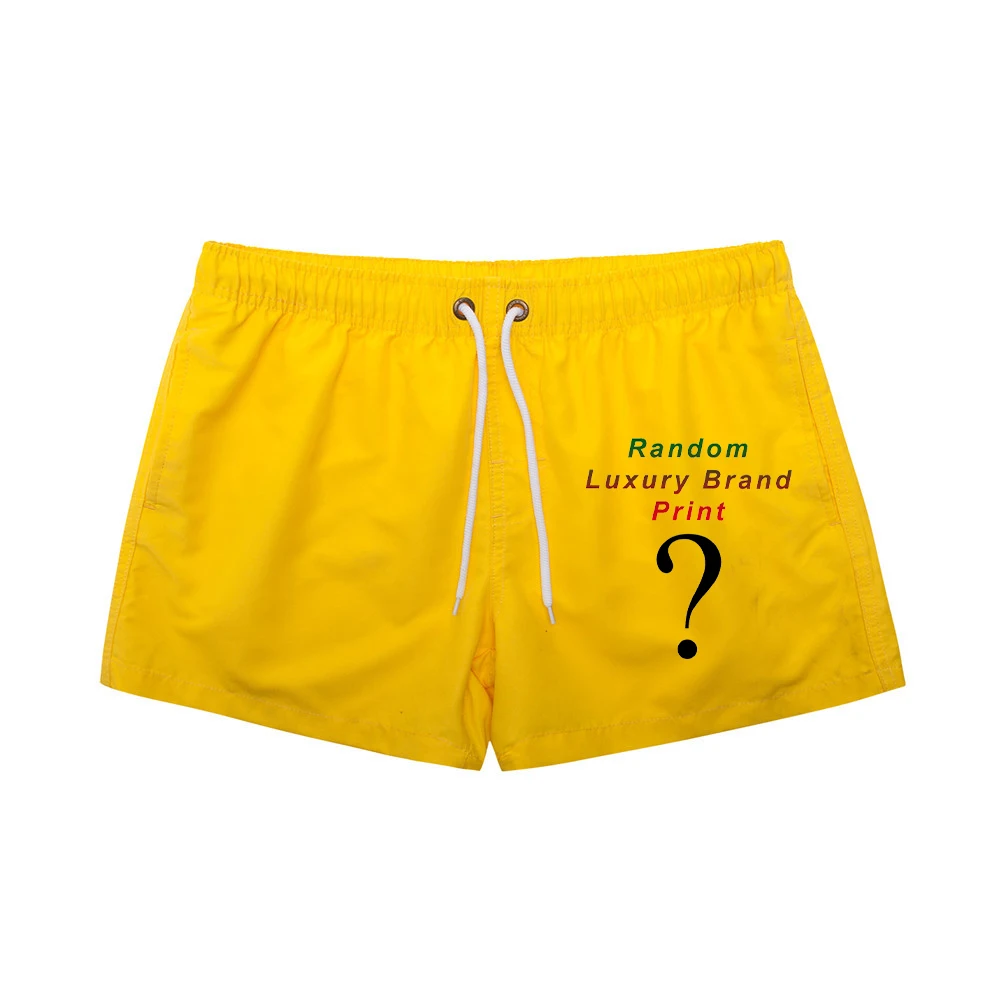 High Quality Quick Dry Summer Men's Siwmwear Beach Board Shorts Briefs Man Luxury Swimming Trunks Swimming Shorts Beachwear