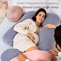 Pregnancy Pillows for Sleeping, U Shaped Full Body Maternity Pillow with Removable Cover – Support for Belly for Pregnant Women