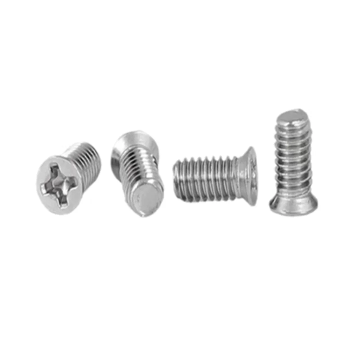 M3M4 304 Rozsdamentes Acél kicsi fejét Átmérő Híg countersunk Megpróbáltatás Esedékes non-standard csavart