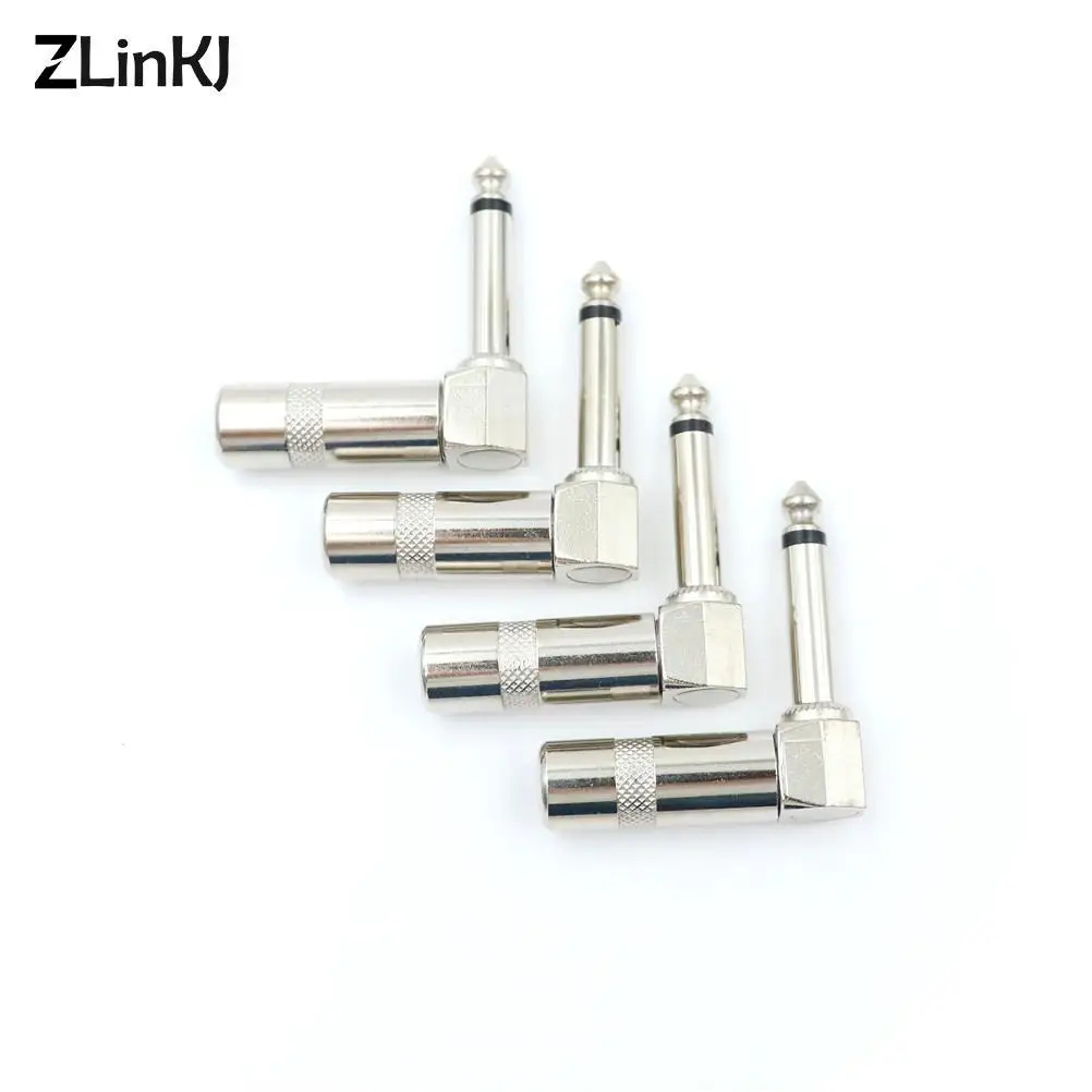 Conector Enchufes Ángulo Recto Guitarra Eléctrica 90° | Envío Gratis