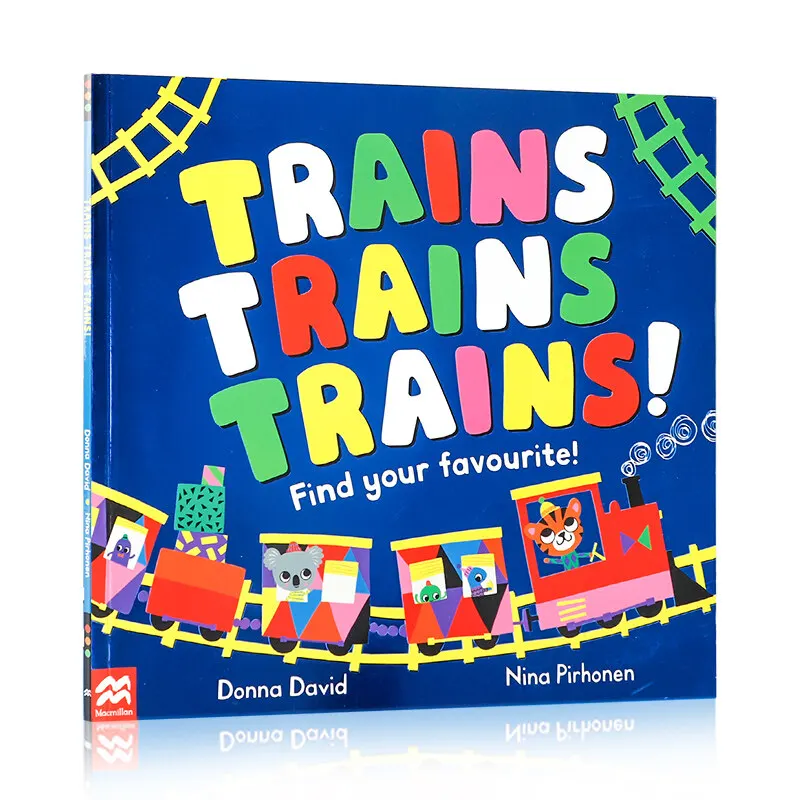 

MiluMilu English Original Trains Train 6-9 Children's Science Encyclopedia