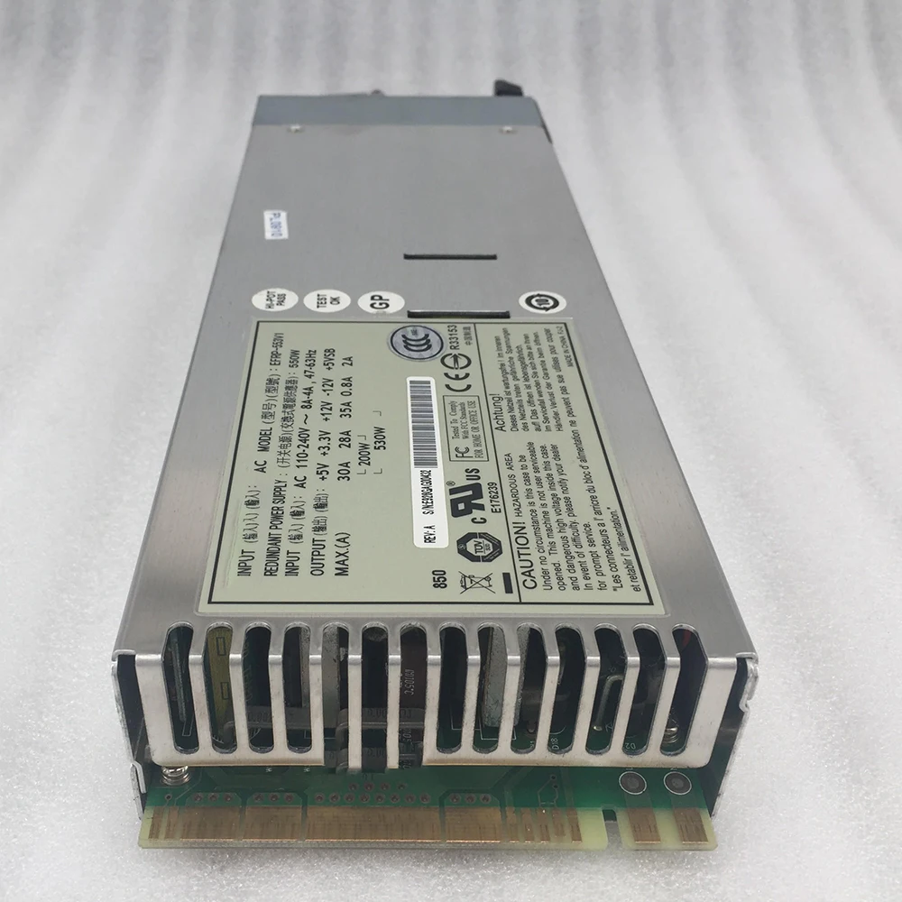 Server Power Supply for EFRP 553V1 550W Tested Before Shipment