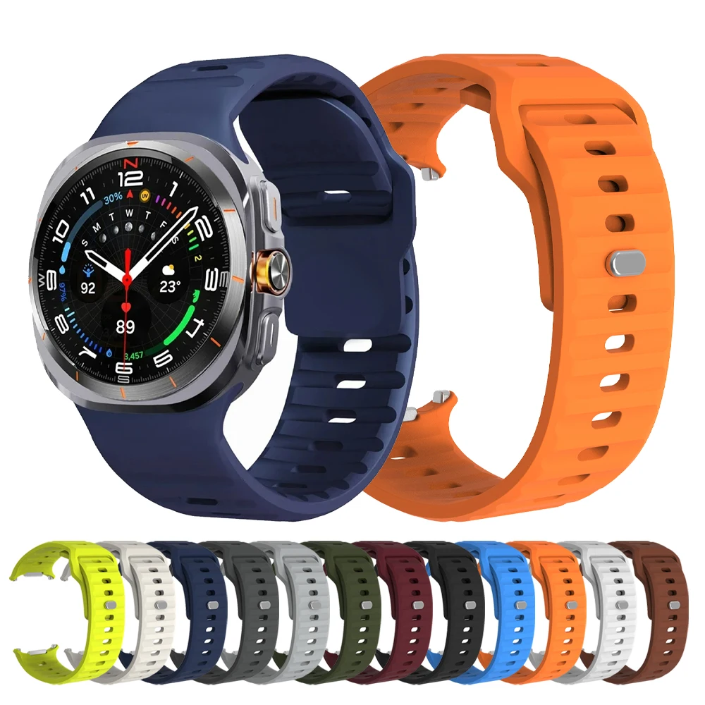 Silicone Strap for Smartwatch - Ultra Durable Band with Modern Design