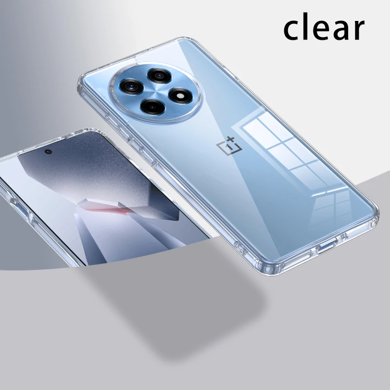 Enhanced Magnetic Crystal Clear Shockproof Case with Lens Protection