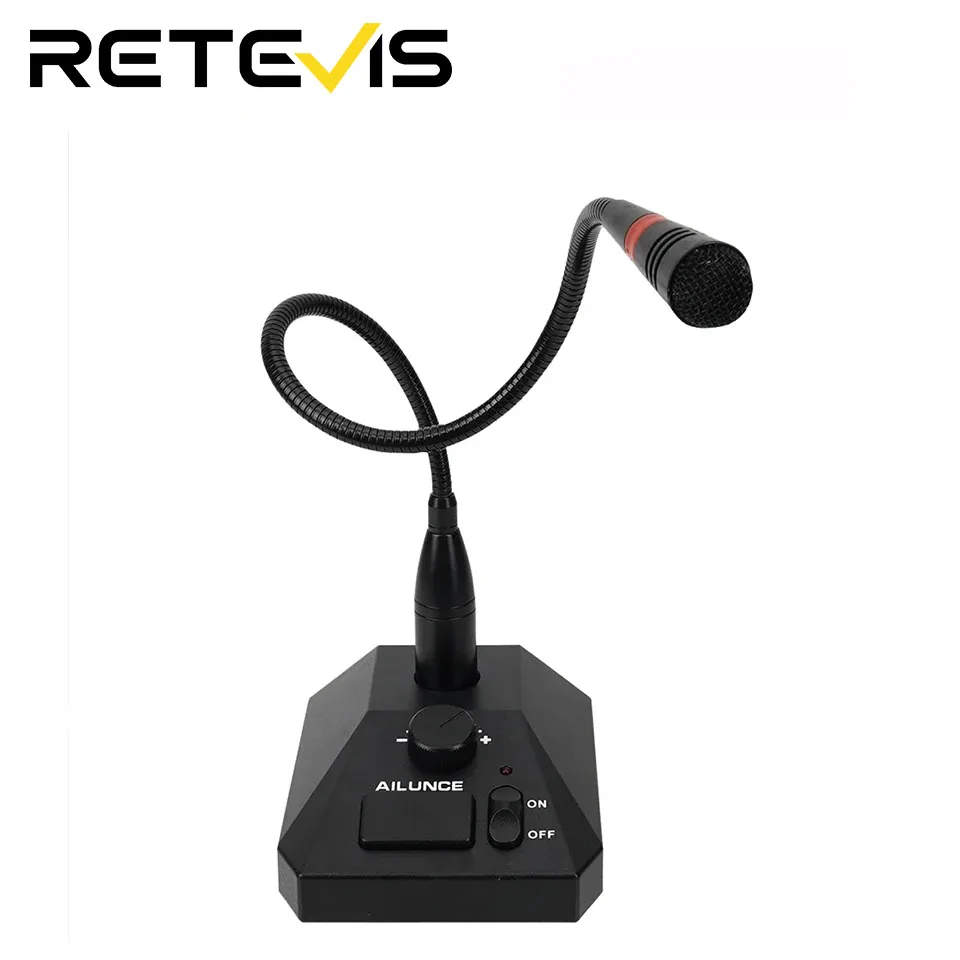 RetevisAliunceSM01DesktopMicrofoonVoorWalkieTalkieRT622RT3SHD1RA685RT95TweerichtingsradioHandheldMicrofoon2pin/GP328plus-AliExpress509
