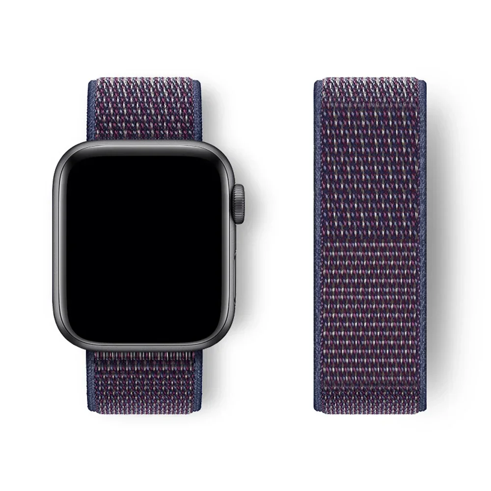 Versatile Smartwatch Sport Loop Strap - Adjustable Band in Various Sizes