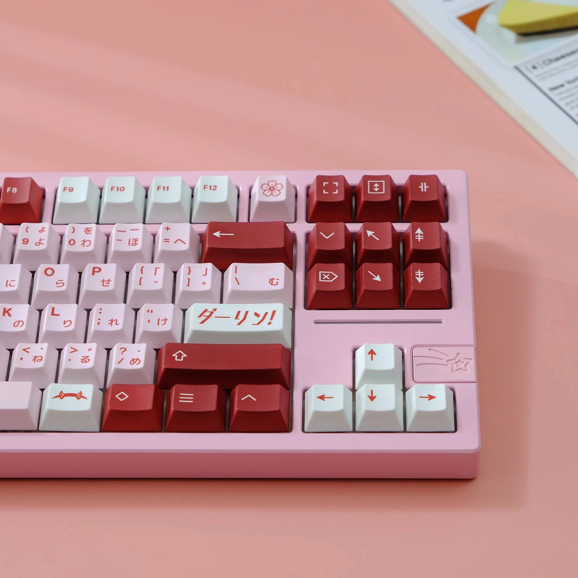 143 Keys/set Aifei Clone GMK Darling Keycaps PBT Dye Subbed Key