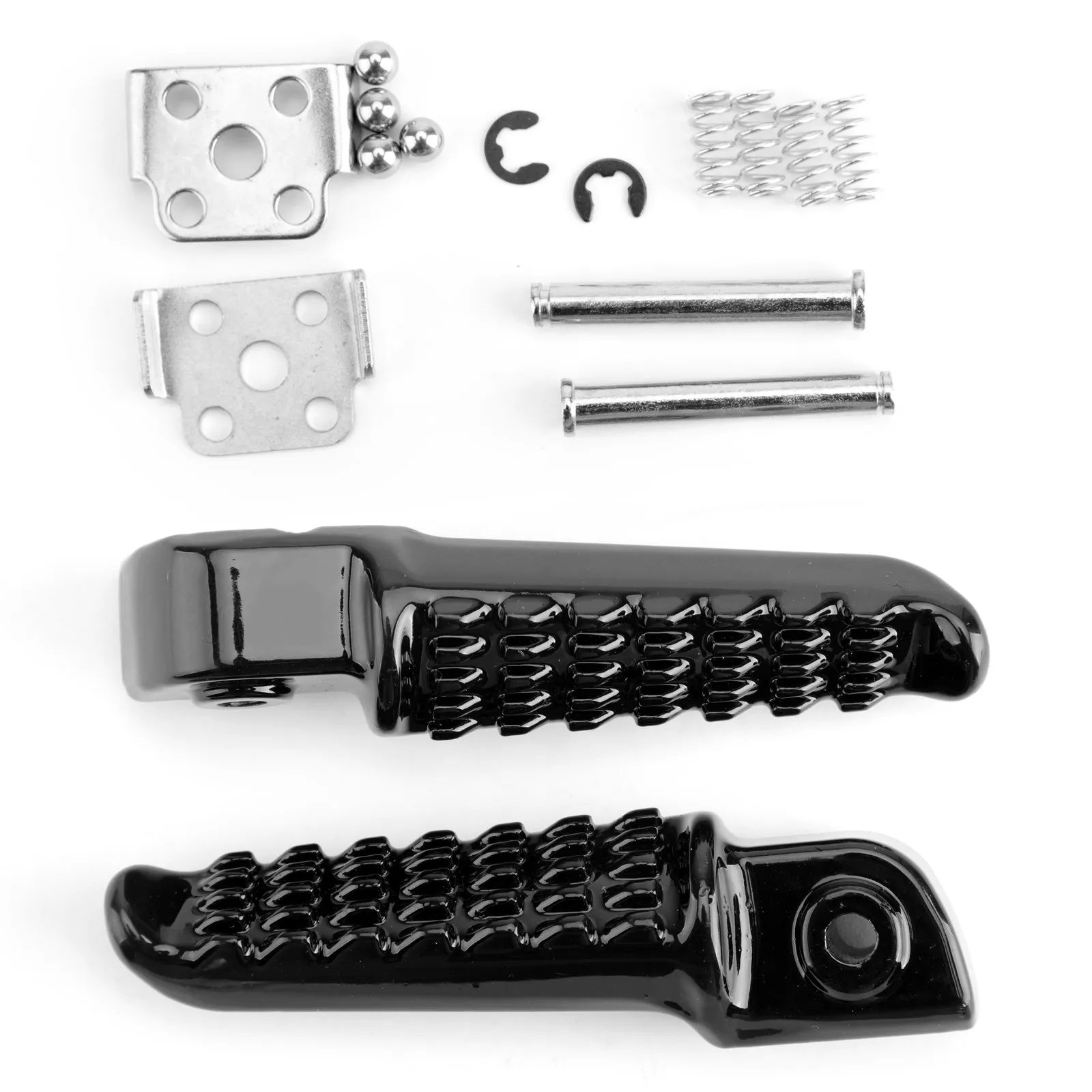 Artudatech CNC Rear Foot Peg Footrest For Kawasaki EX250 EX300 NINJA 250 300 ZX14 ZZR1200 Accessories motorcycle footrests motorcycle foot pedals