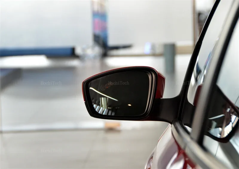 Auto links oder rechts Rückspiegel Glas Tür Flügelspiegel beheiztes Seitenspiegelglas für Volkswagen VW Polo 5 MK5 6R 6C 2010–2016 – Detail 5