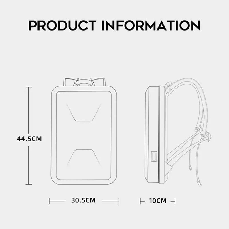Hard Shell Esports Computer Bolsa Homens Anti-ladrão Mochilas de Negócios 15.6 Polegada Laptop Mochilas Impermeável Male Travel Bag Novo pc - Imagem 5