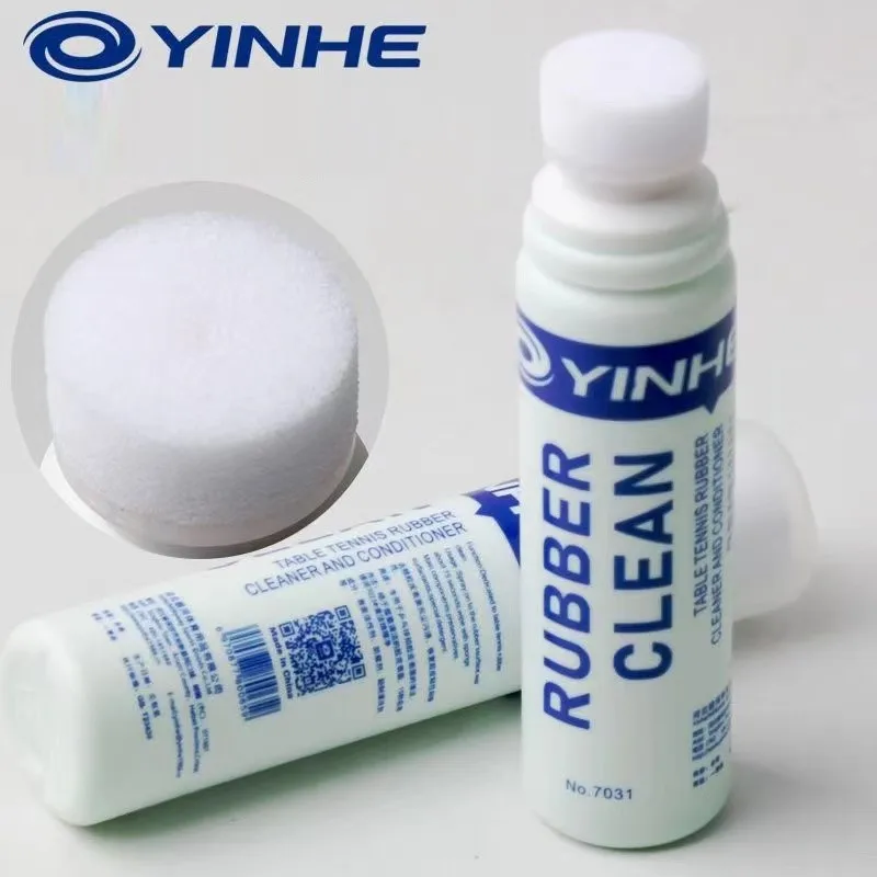 

Original Yinhe Table Tennis Rubber Cleaner Table Tennis Bat Liquid Thickening Cleaning Decontamination Maintenance Set