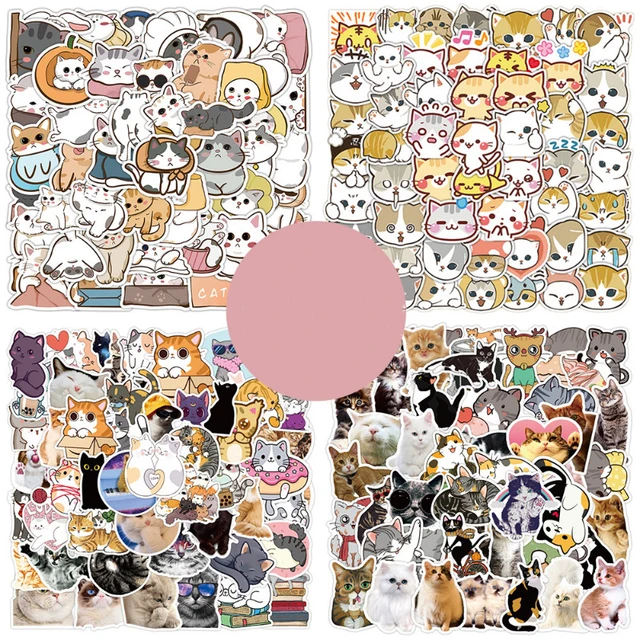 Cat Stickers for Sale  Şirin çizim, Sticker tasarımı, Çıkartma
