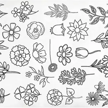 Embroidery Paper Stick Pattern Stabilizers 1